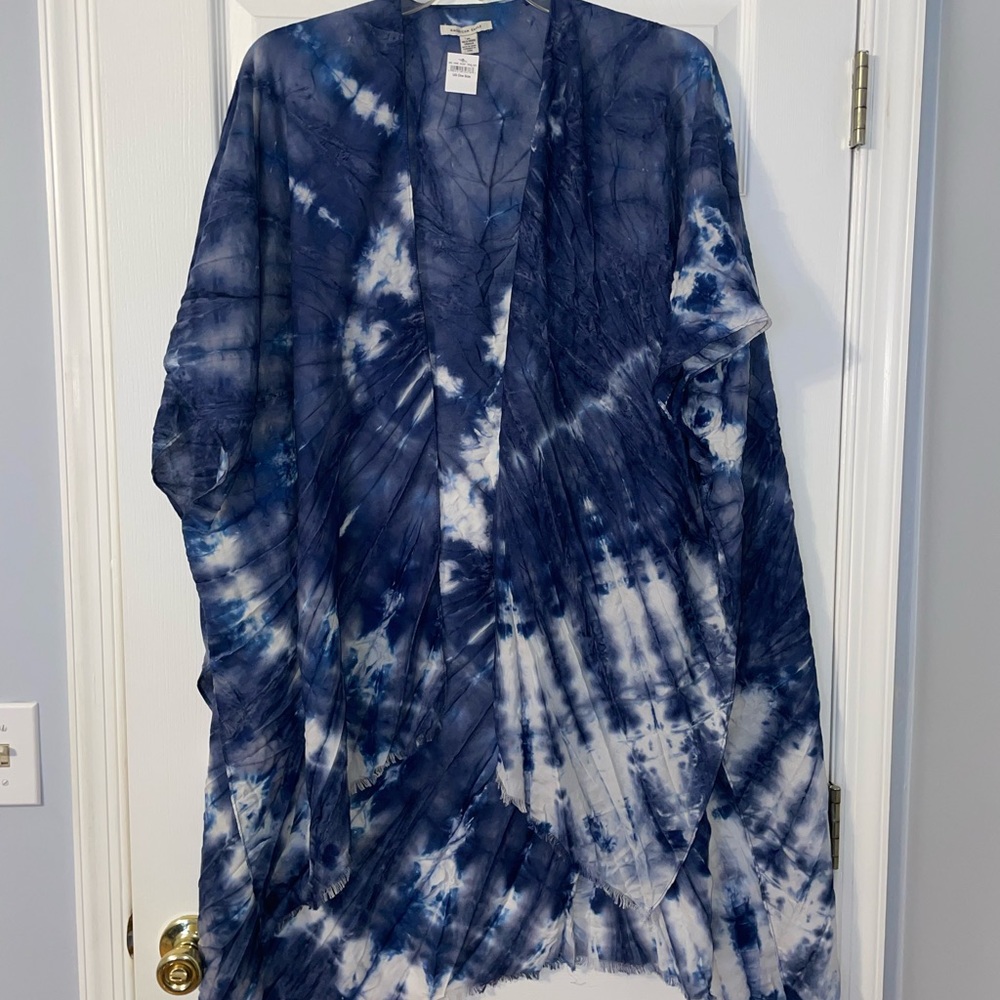 American Eagle Blue Cover Up